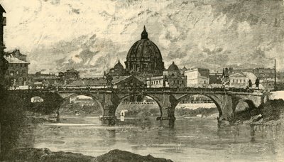 Pont Saint-Ange, Rome, 1890 - Unbekannt