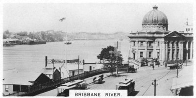 Rivière Brisbane, Queensland, Australie, 1928 - Unbekannt