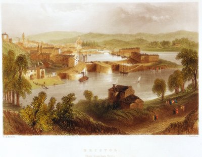 Bristol depuis le ferry de Rownham - Unbekannt