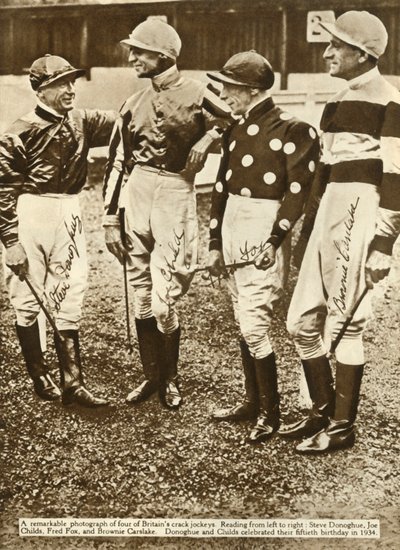 Jockeys britanniques - Unbekannt