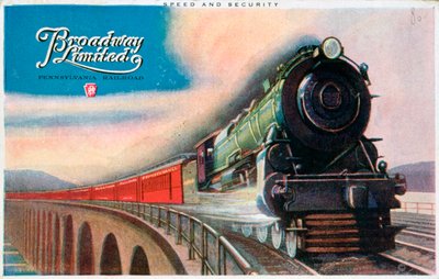 Broadway Limited, Pennsylvania Railroad, 1927 - Unbekannt