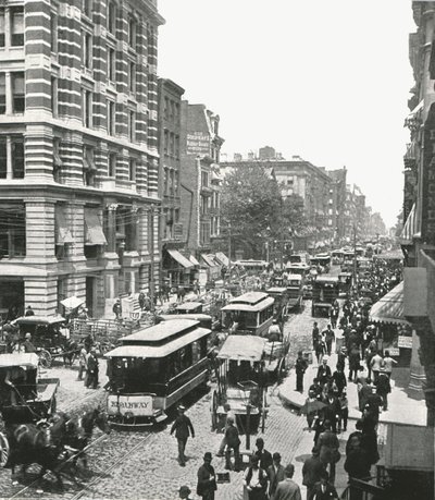 Broadway, New York, USA, 1895 - Unbekannt