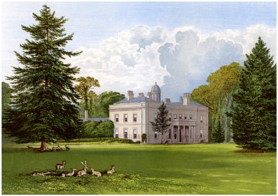 Brockley Hall, Somerset, maison de la famille Smyth-Pigott, vers 1880 - Unbekannt