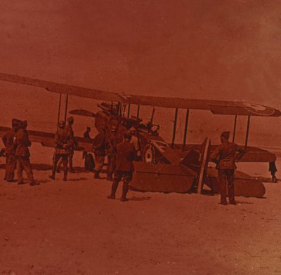 Avion britannique en panne, c1914-c1918 - Unbekannt