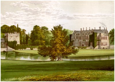 Château de Broughton, Oxfordshire, demeure de Lord Saye et Sele, vers 1880 - Unbekannt