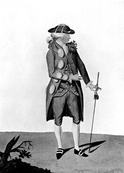 Boucles et Boutons : Je suis la chose, dem-me, 1777 - Unbekannt