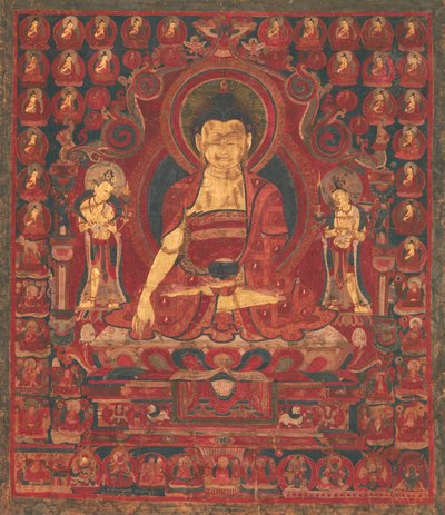Bouddha Shakyamuni en tant que Seigneur des Munis, milieu du 17ème siècle - Unbekannt