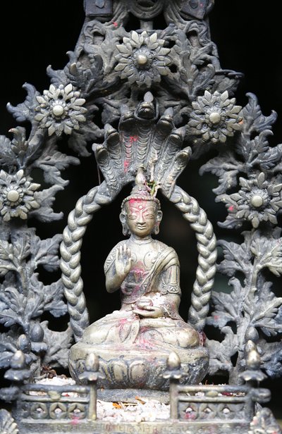 Bouddha dans le temple doré, Patan, Népal - Unbekannt