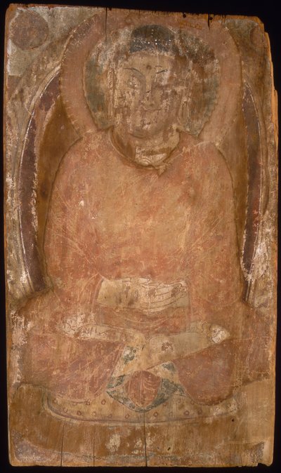 Bouddha avec une auréole et un corps enflammé Mandorla - Unbekannt