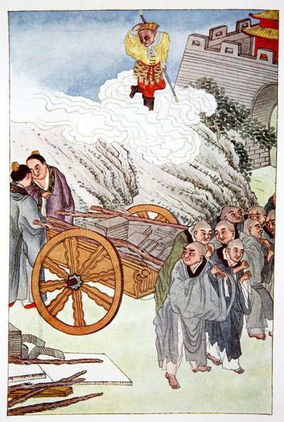 Bouddhistes en esclavage dans le pays des chariots lents, 1922 - Unbekannt