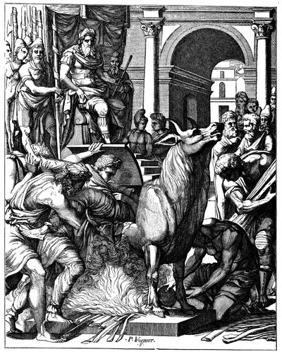 Taureau de Phalaris, tyran d
