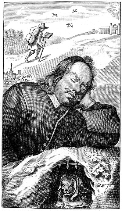 Le rêve de Bunyan, 1680, 1893 - Unbekannt