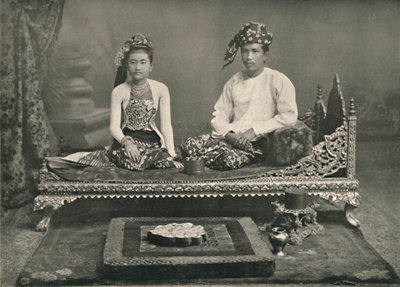 Prince et princesse birmans, 1900 - Unbekannt