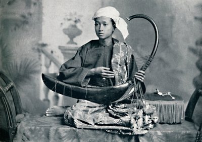 Joueur de harpe birman, 1902 - Unbekannt
