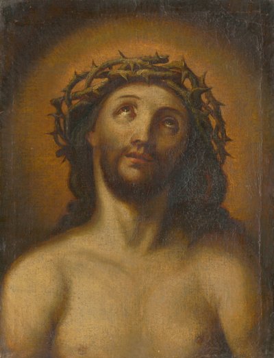 Buste du Christ avec une couronne d