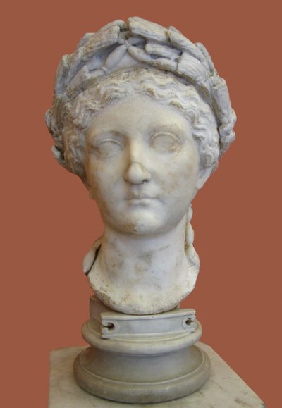 Buste de Livia Drusilla, 1ère moitié du 1er siècle après J.-C. - Unbekannt
