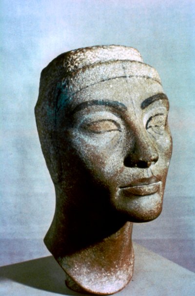 Buste de Néfertiti, Égypte, 1375 av. J.-C. - Unbekannt