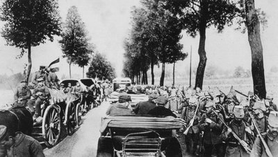 Route animée, Première Guerre mondiale, 1915 - Unbekannt