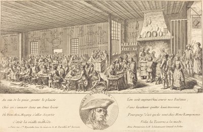 Cabaret de Ramponaux, vers 1760 - Unbekannt