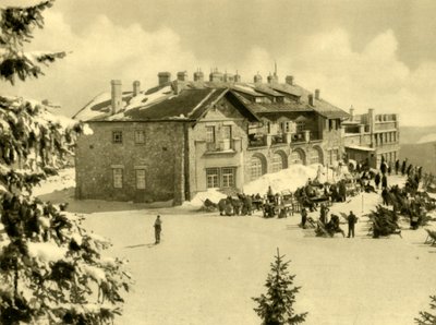 Station de téléphérique, montagnes Rax, Basse-Autriche, vers 1935 - Unbekannt