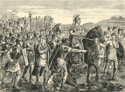 César traversant le Rubicon - Unbekannt