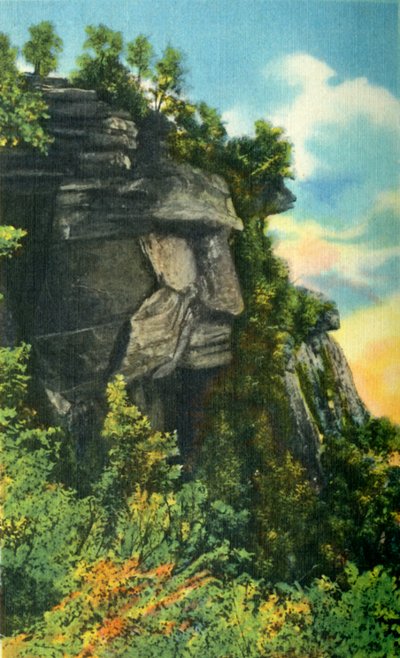Caesars Head, altitude 3 227 pieds, point culminant de la Caroline du Sud, 1942 - Unbekannt