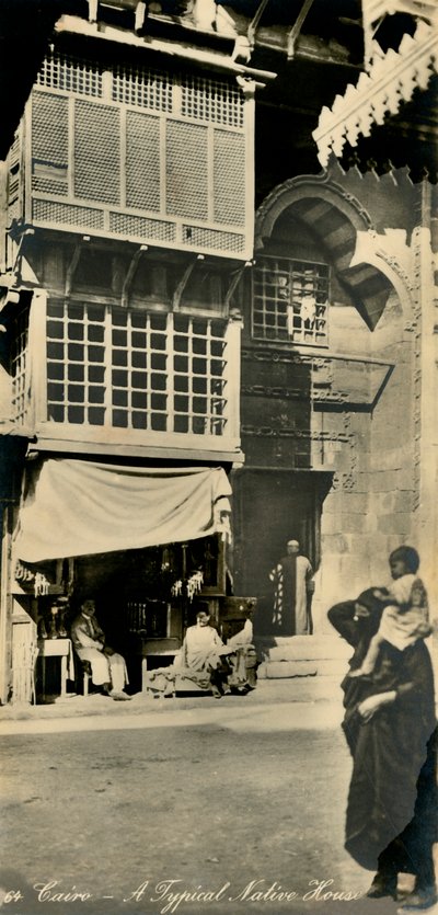 Le Caire - Une maison typique, c1918-c1939 - Unbekannt
