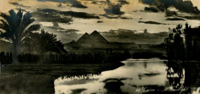 Le Caire - Au crépuscule, vers 1918-1939 - Unbekannt