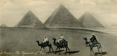 Le Caire : Les Pyramides de Gizeh, vers 1918-1939 - Unbekannt