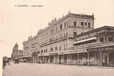 Calcutta - Grand Hôtel, vers 1905 - Unbekannt