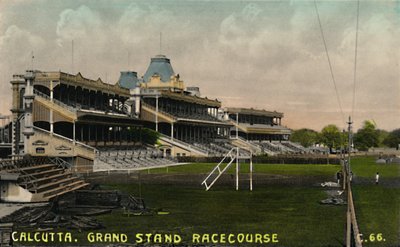 Calcutta. Grand Stand Hippodrome, vers les années 1930 - Unbekannt