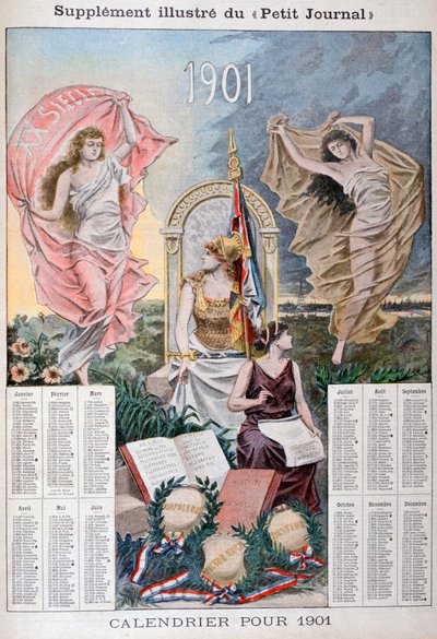 Calendrier pour 1901 - Unbekannt