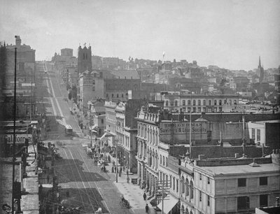 Rue de Californie, San Francisco, vers 1897 - Unbekannt
