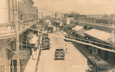 Calle Castillo, Cienfuegos, Cuba, vers 1900 - Unbekannt