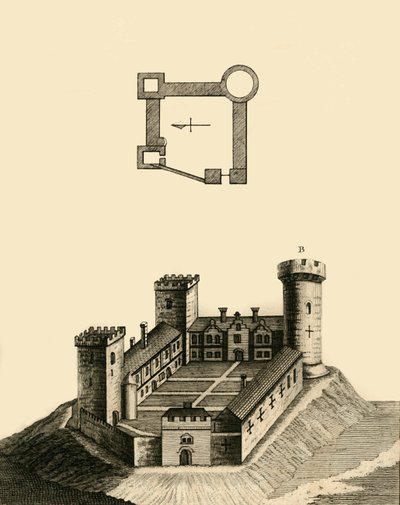 Château de Cambridge, vers 1783 - Unbekannt