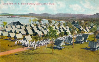 Camp à la station navale américaine, Guantanamo, Cuba - Unbekannt
