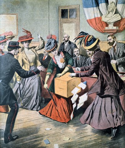 Campagne pour le suffrage des femmes en Belgique, 1908 - Unbekannt
