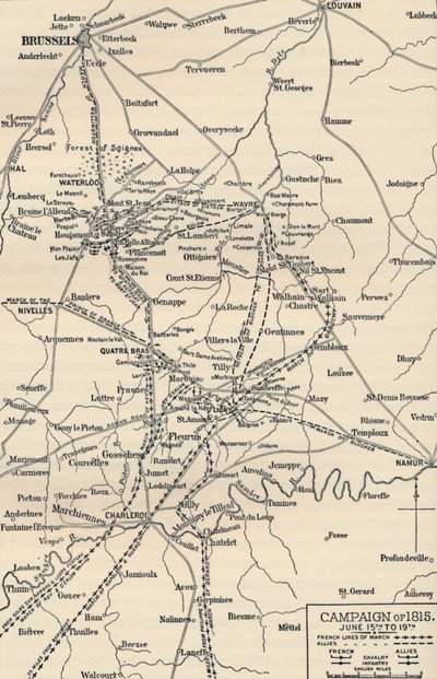 Campagne de 1815. 15 au 19 juin, 1896 - Unbekannt