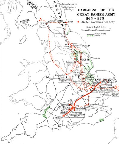 Campagnes de la Grande Armée Danoise 865-875, 1935 - Unbekannt