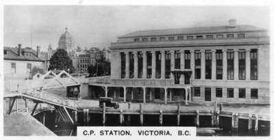 Gare du Pacifique Canadien, Victoria, Colombie-Britannique, Canada, c1920s - Unbekannt