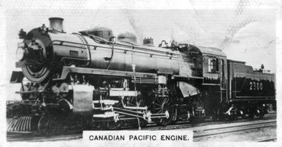 Locomotive de passagers du Canadian Pacific, Canada, vers 1920 - Unbekannt