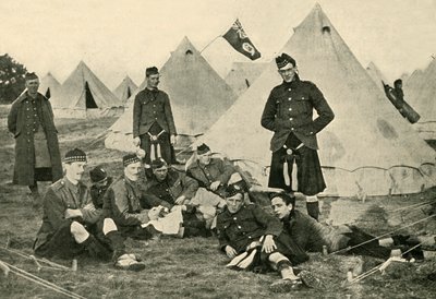 Soldats canadiens, Première Guerre mondiale, 1914, vers 1920 - Unbekannt