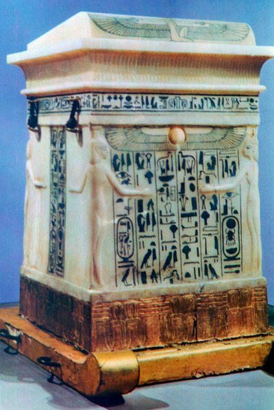 Coffre canope de la tombe de Toutankhamon, 14ème siècle av. J.-C. - Unbekannt