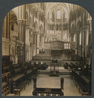 Cathédrale de Canterbury - Vue intérieure, Canterbury, Angleterre - Unbekannt