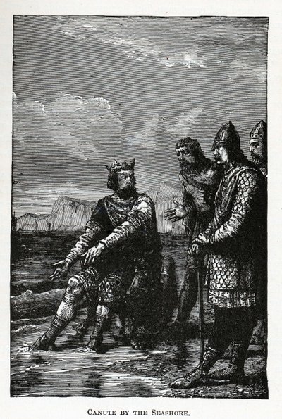 Canute au bord de la mer, 1882 - Unbekannt