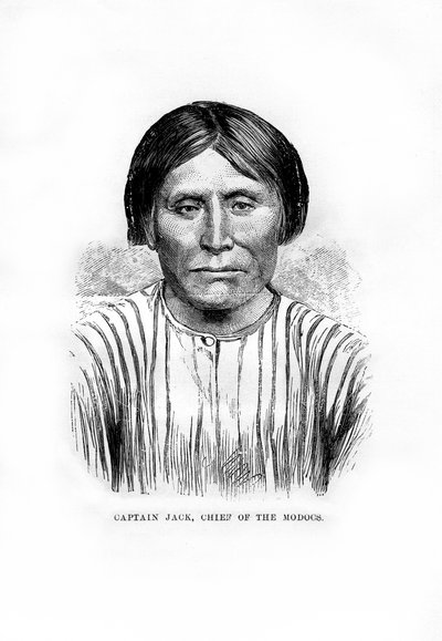 Capitaine Jack, chef de la tribu amérindienne Modoc, 1872 - Unbekannt