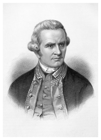 Capitaine James Cook, explorateur, navigateur et cartographe anglais, 1886 - Unbekannt