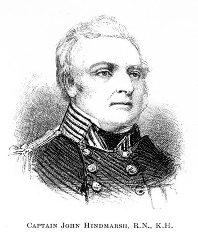Capitaine John Hindmarsh, RN, KH, 1886 - Unbekannt