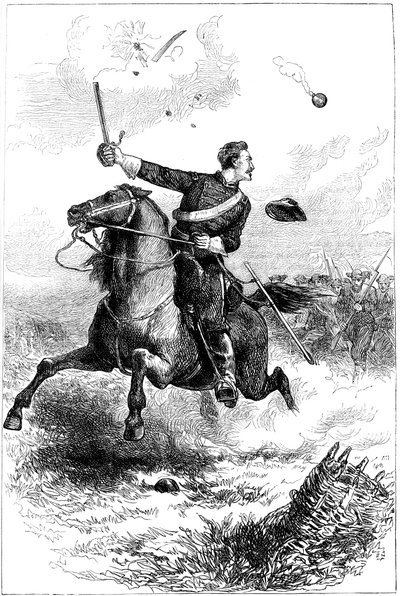 Le capitaine Northrop menant l