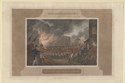 Capture et incendie de la ville de Washington, 1815 - Unbekannt
